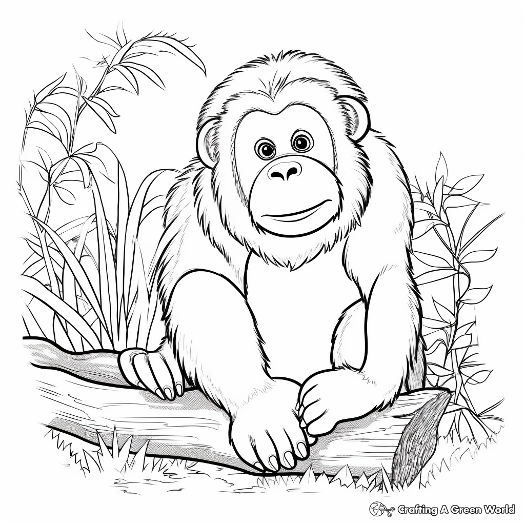 Endangered animals coloring pages