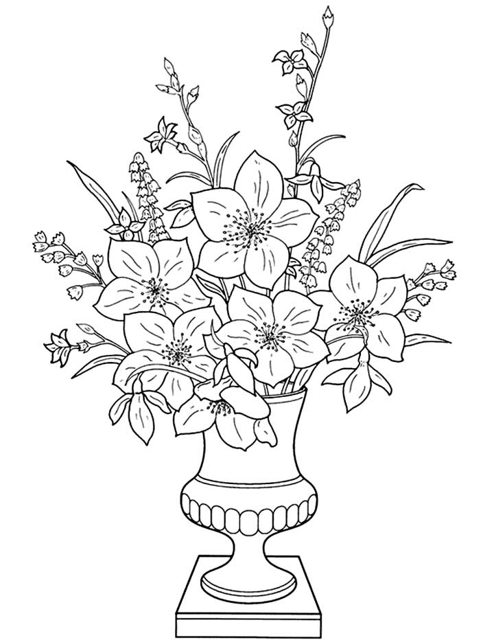 Flowers in a vase