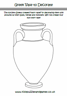 Ancient greek vase information page