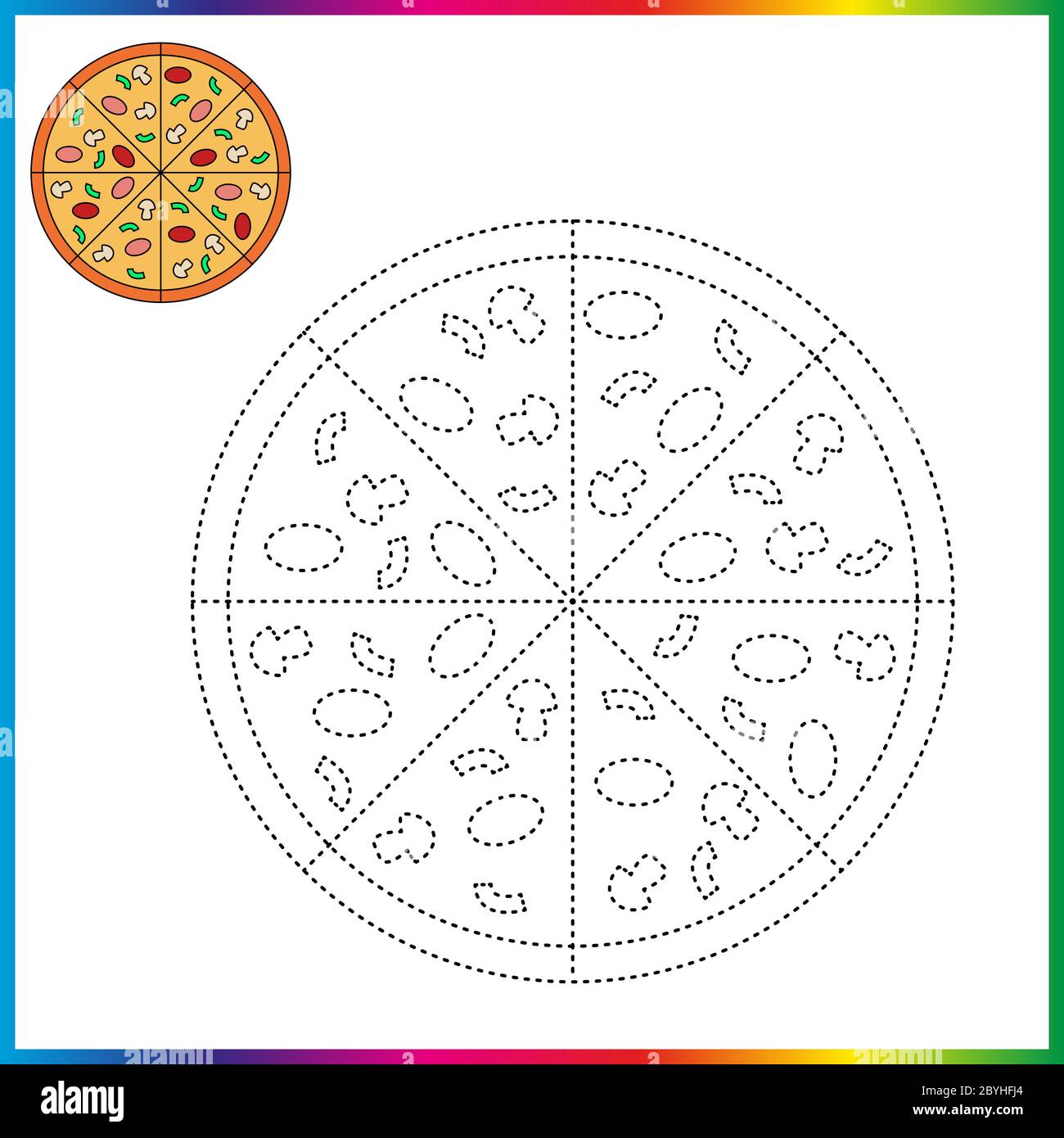 Vase connect the dots and coloring page worksheet