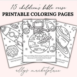 Vbs stellar coloring sheets