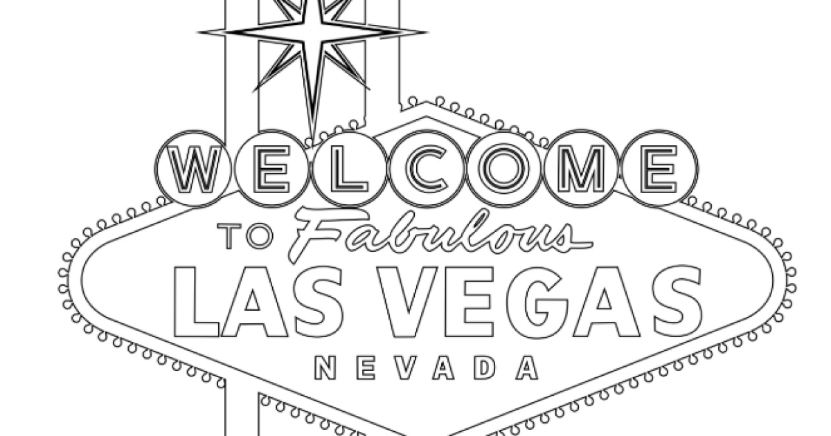 City of las vegas launches downloadable coloring book