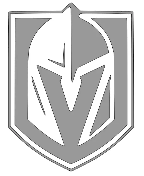 Las vegas golden knights nhl hockey logo carlaptopcup sticker decal