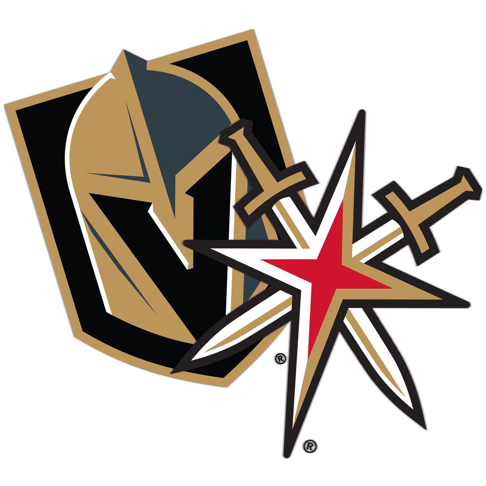 Las vegas golden knights team nhl national hockey league sticker vinyl decal laptop water bottle car scrapbook inch sticker sports outdoors