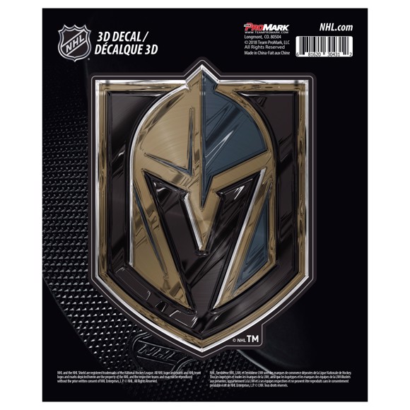 Vegas golden knights d decal