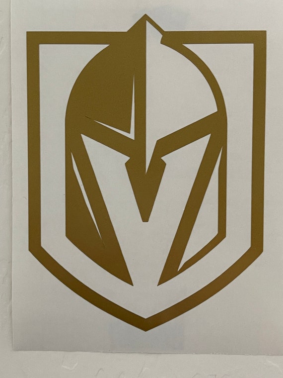 Vegas golden knights solid color decal