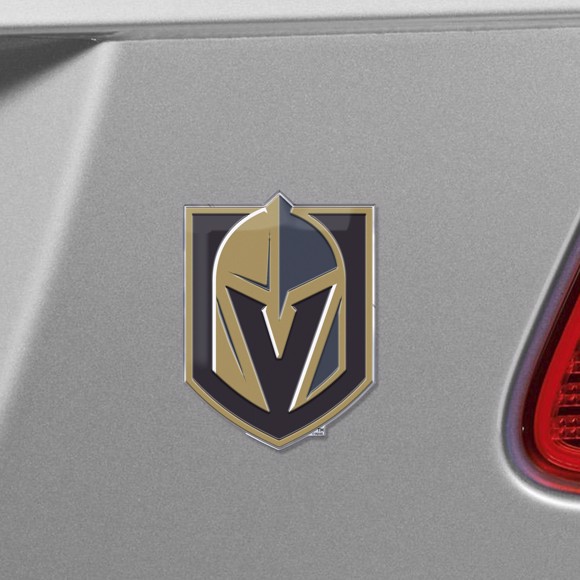 Vegas golden knights embossed color emblem