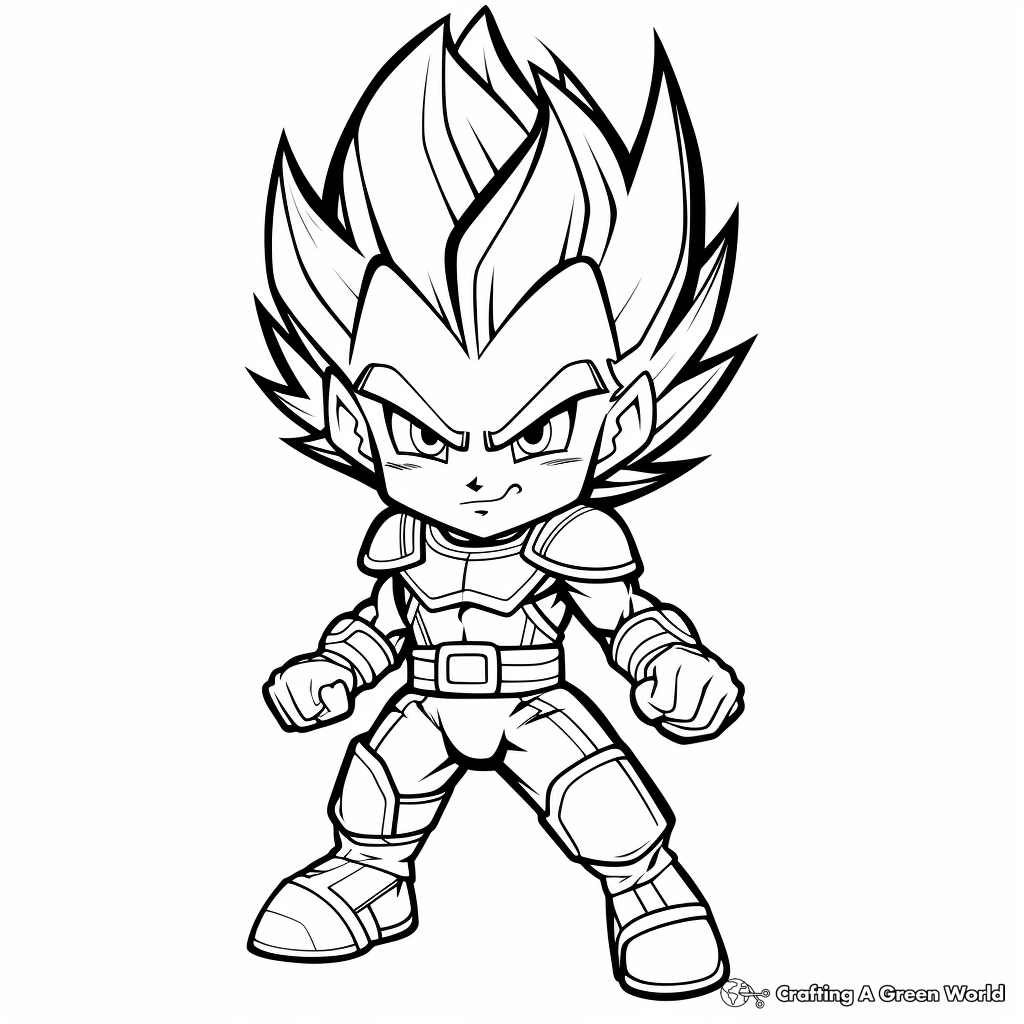 Goku coloring pages