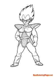 Dragon ball coloring pages