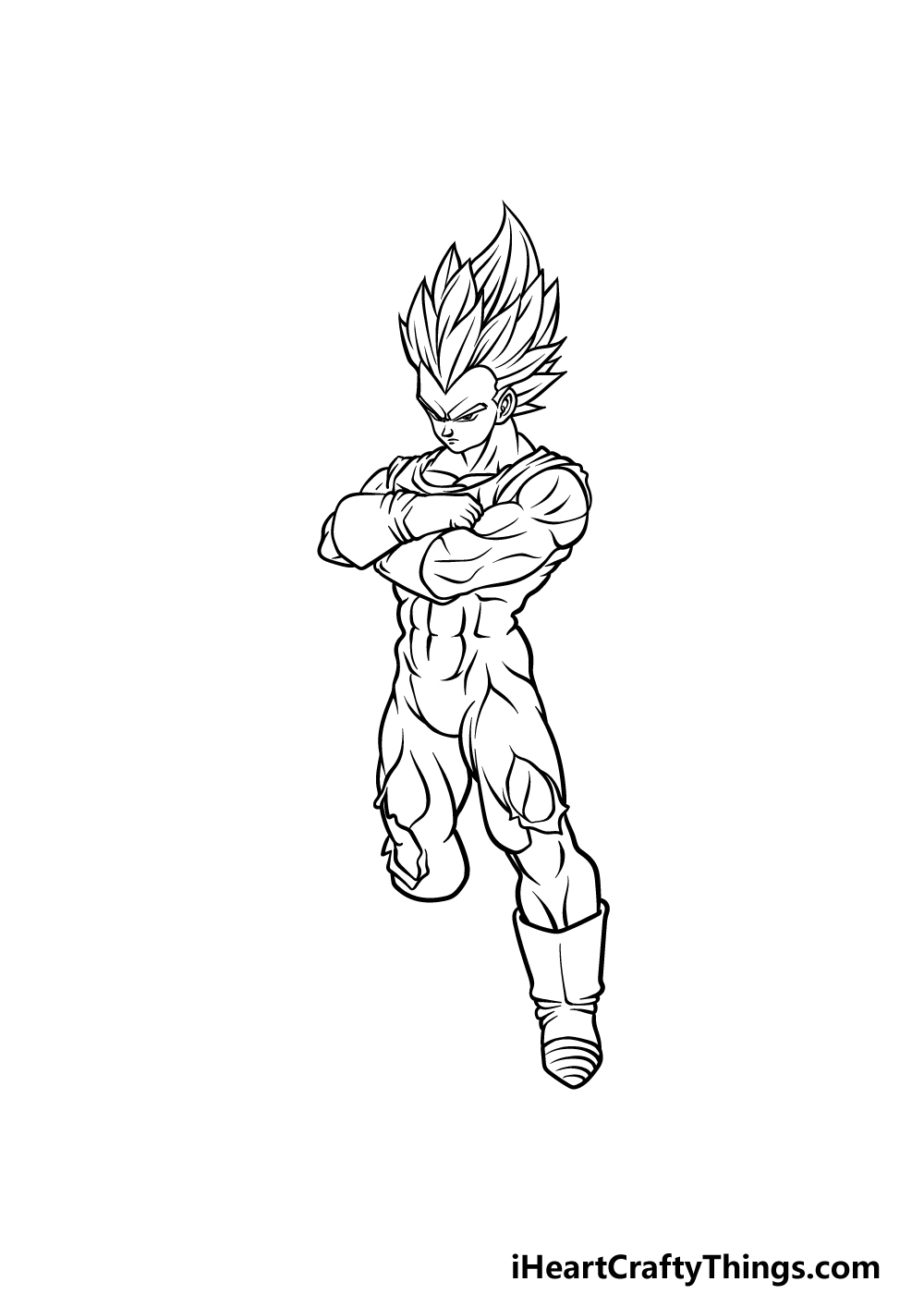 Vegeta drawing