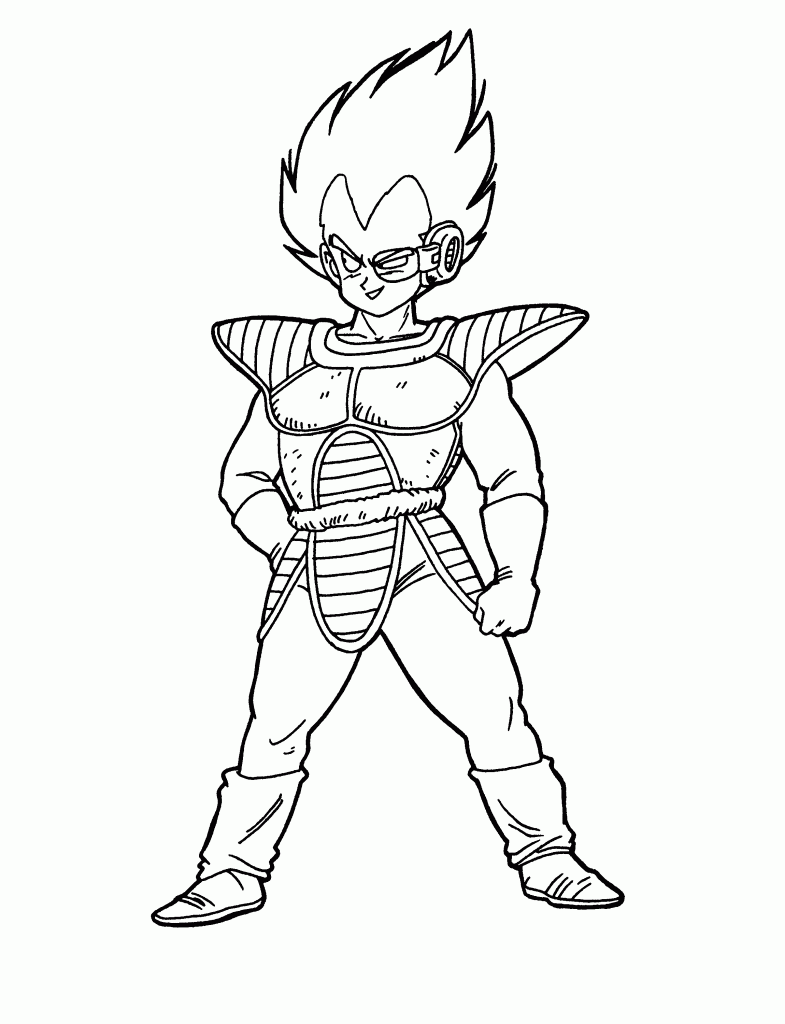 Dragon ball coloring pages