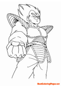 Dragon ball coloring pages