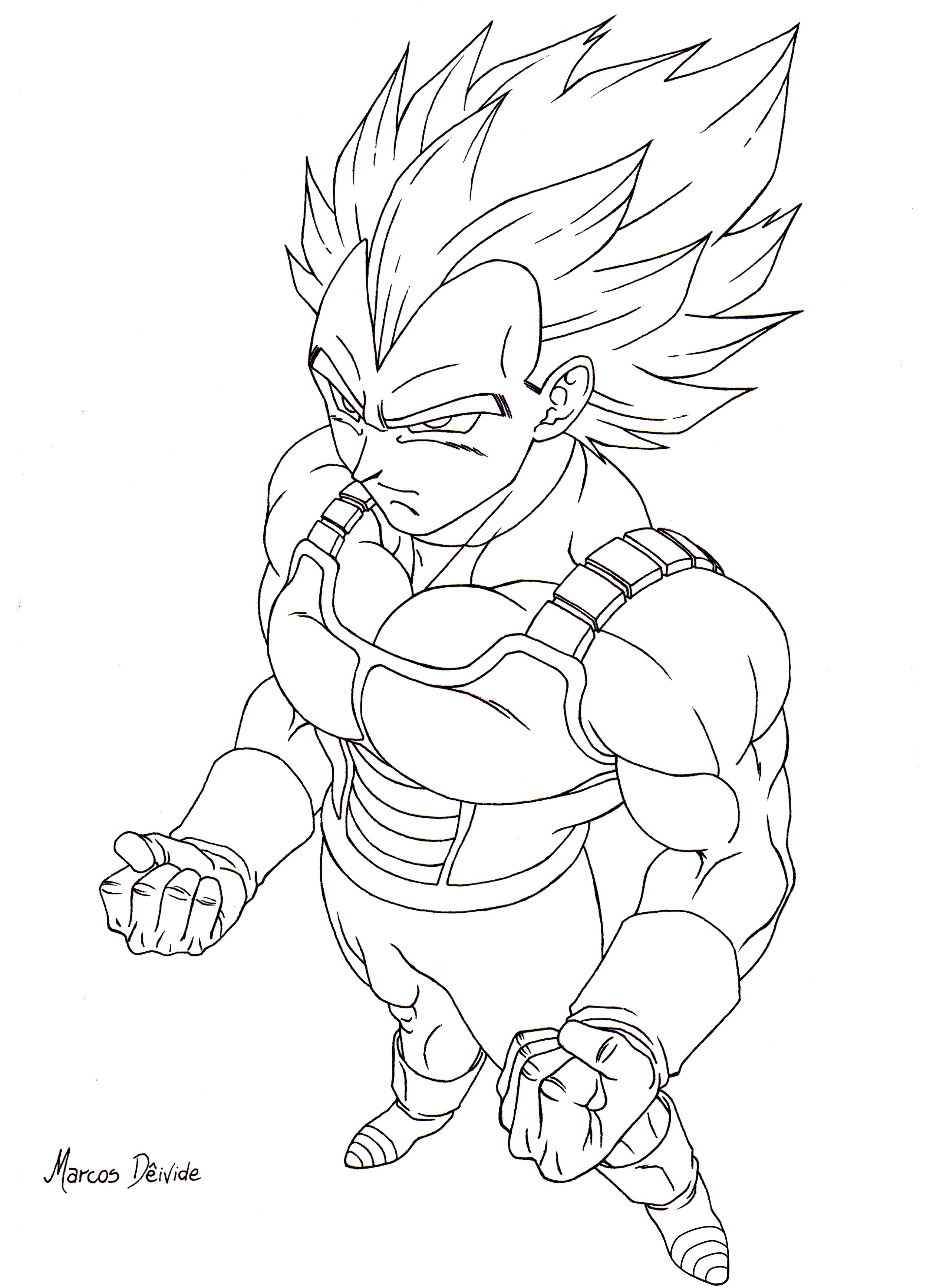 Super vegeta by rosan