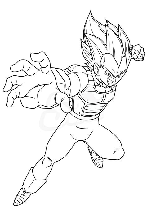 Ssjb vegeta louring pages