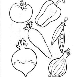 Cute fruit coloring pages printable for free download