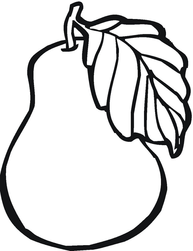 Vegetable fruit coloring pages