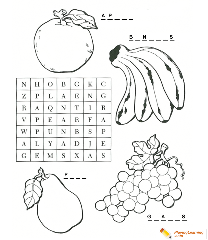 Word search and coloring page free word search and coloring page