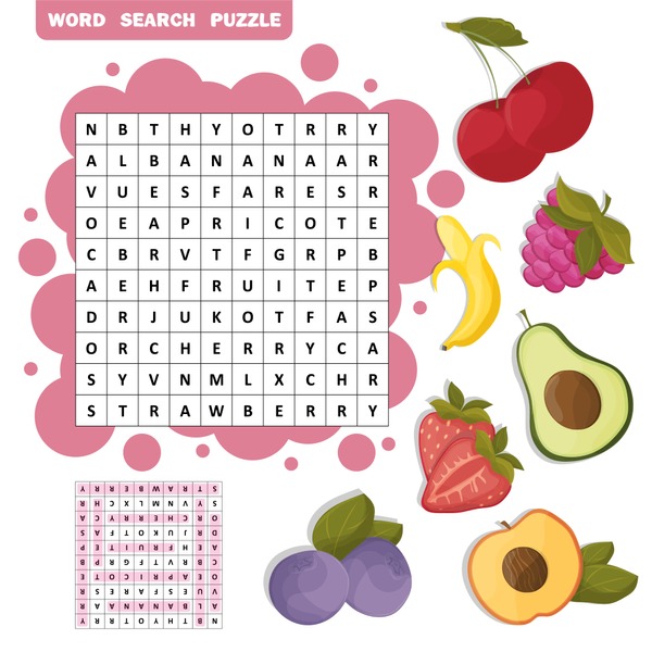 Thousand color word find royalty