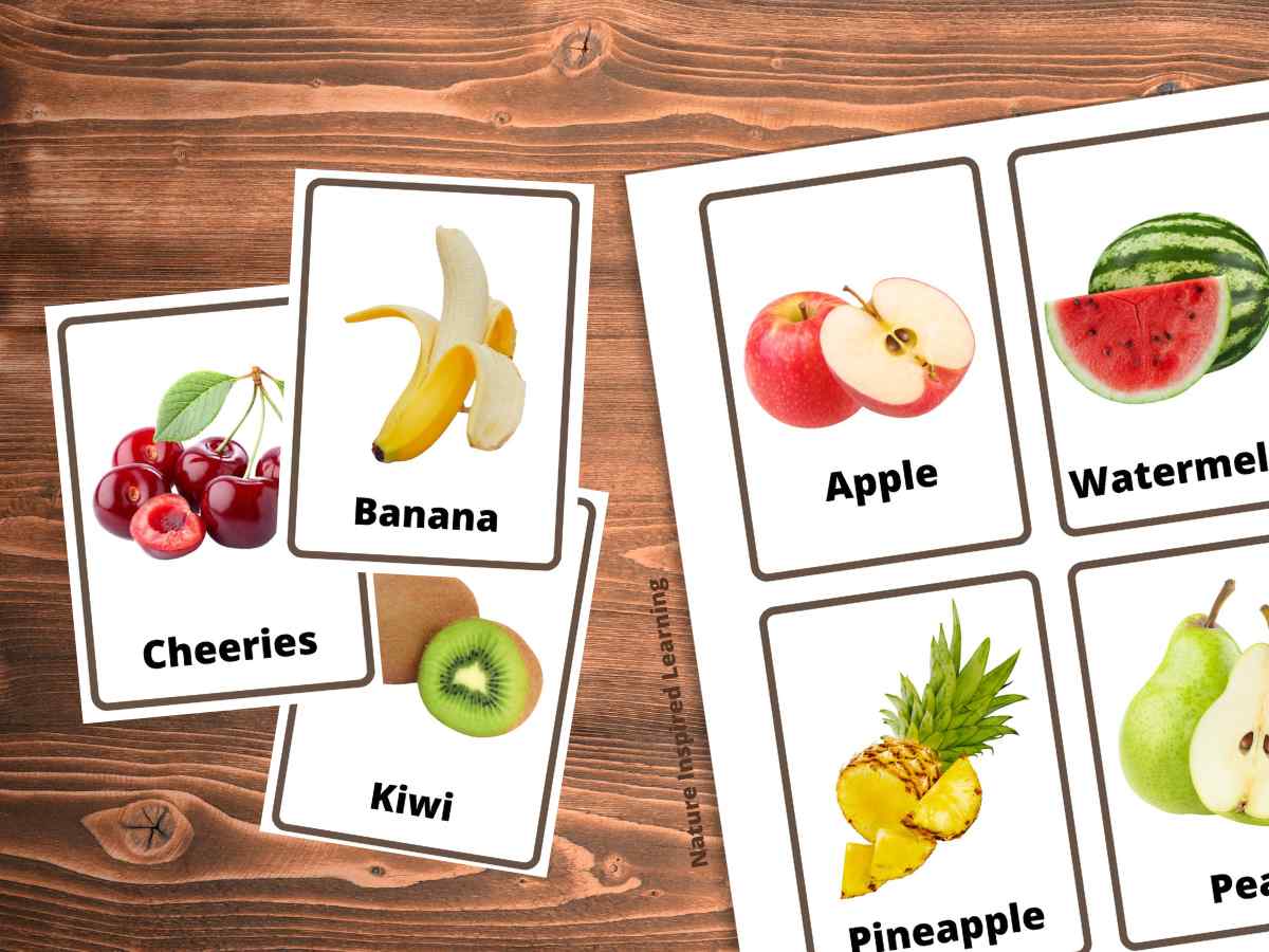 Fruit flashcards