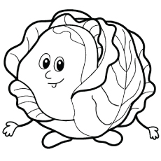 Top free printable vegetables coloring pages online