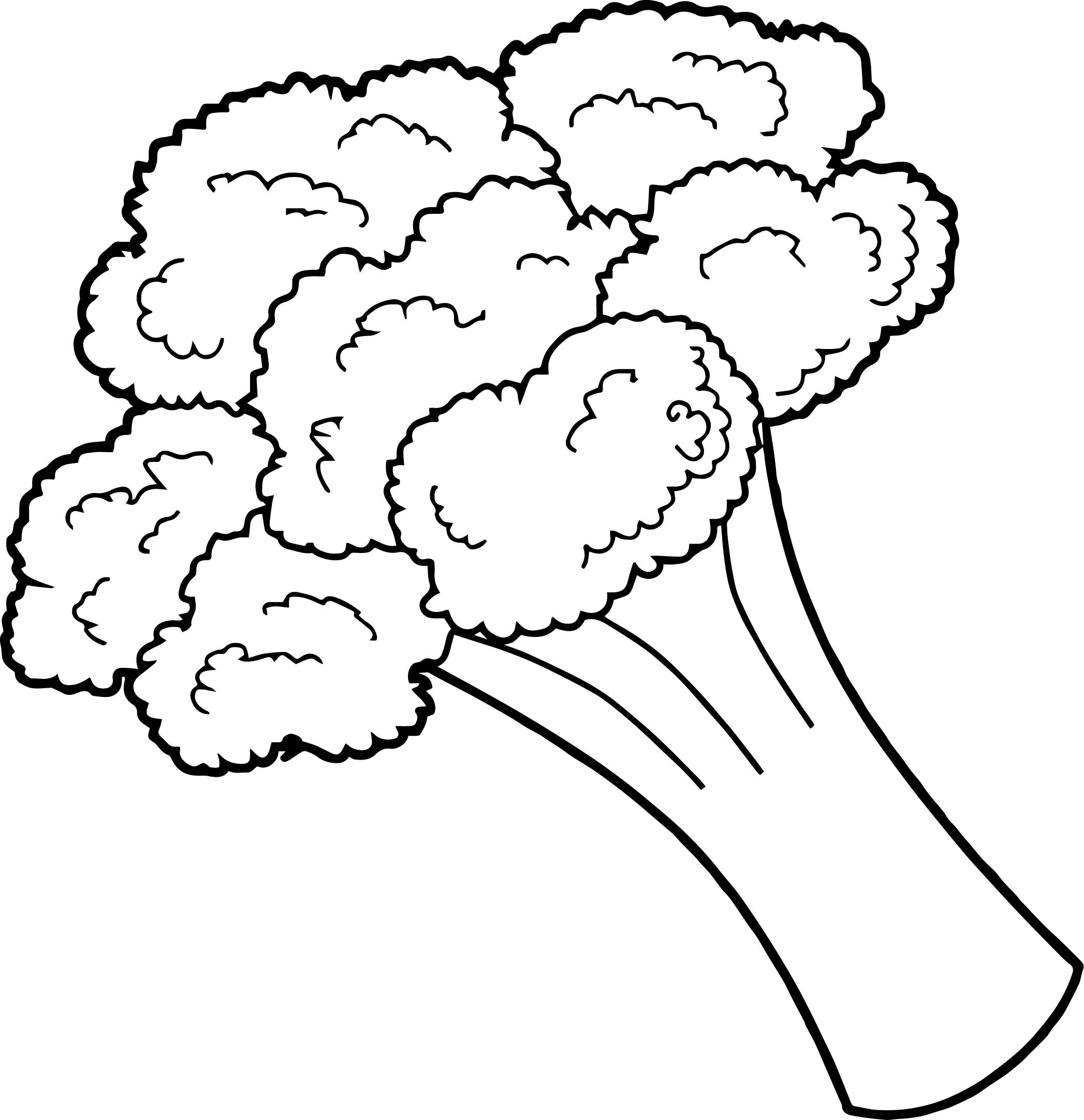 Vegetable coloring pages