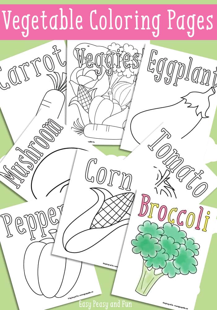 Vegetable coloring pages â easy peasy and fun hip