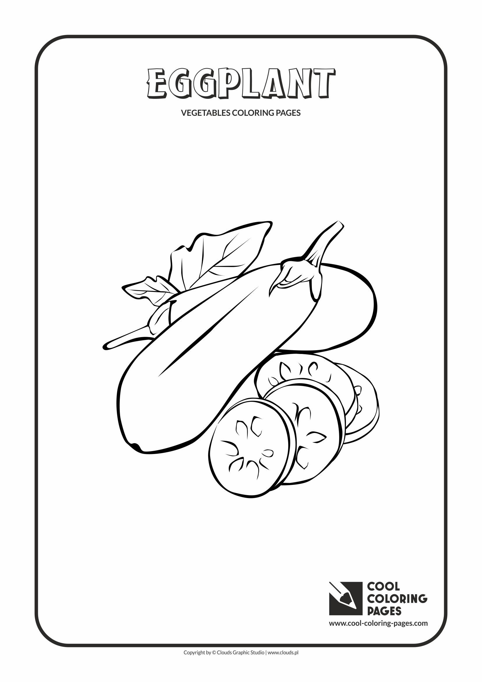 Cool coloring pages vegetables coloring pages