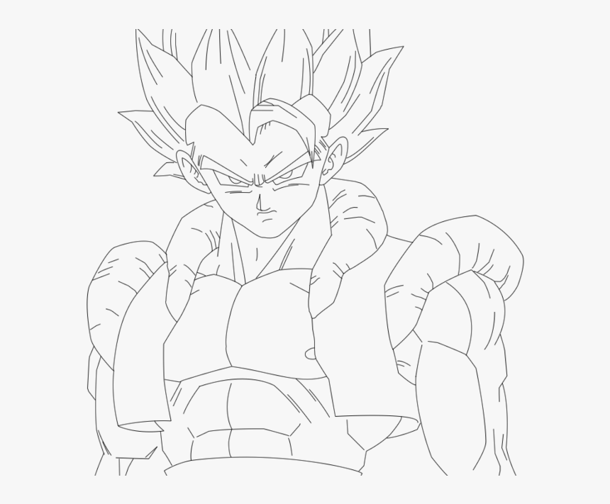 Gogeta coloring pages