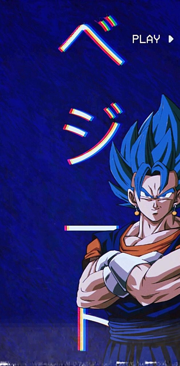 Vegito blue wallpaper by deibarushicreates