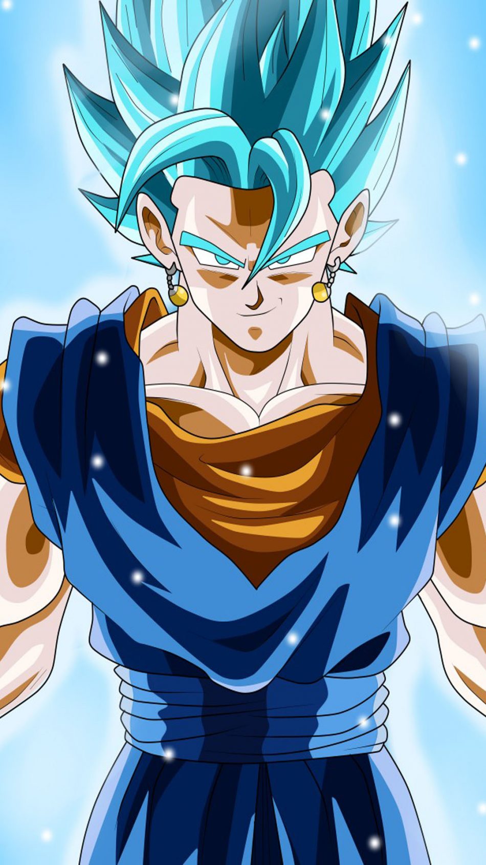 Vegetto super saiyan blue vegito k ultra hd mobile wallpaper