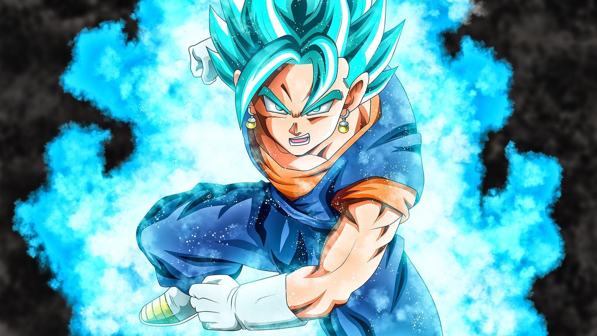 Vegito super saiyan blue wallpapers