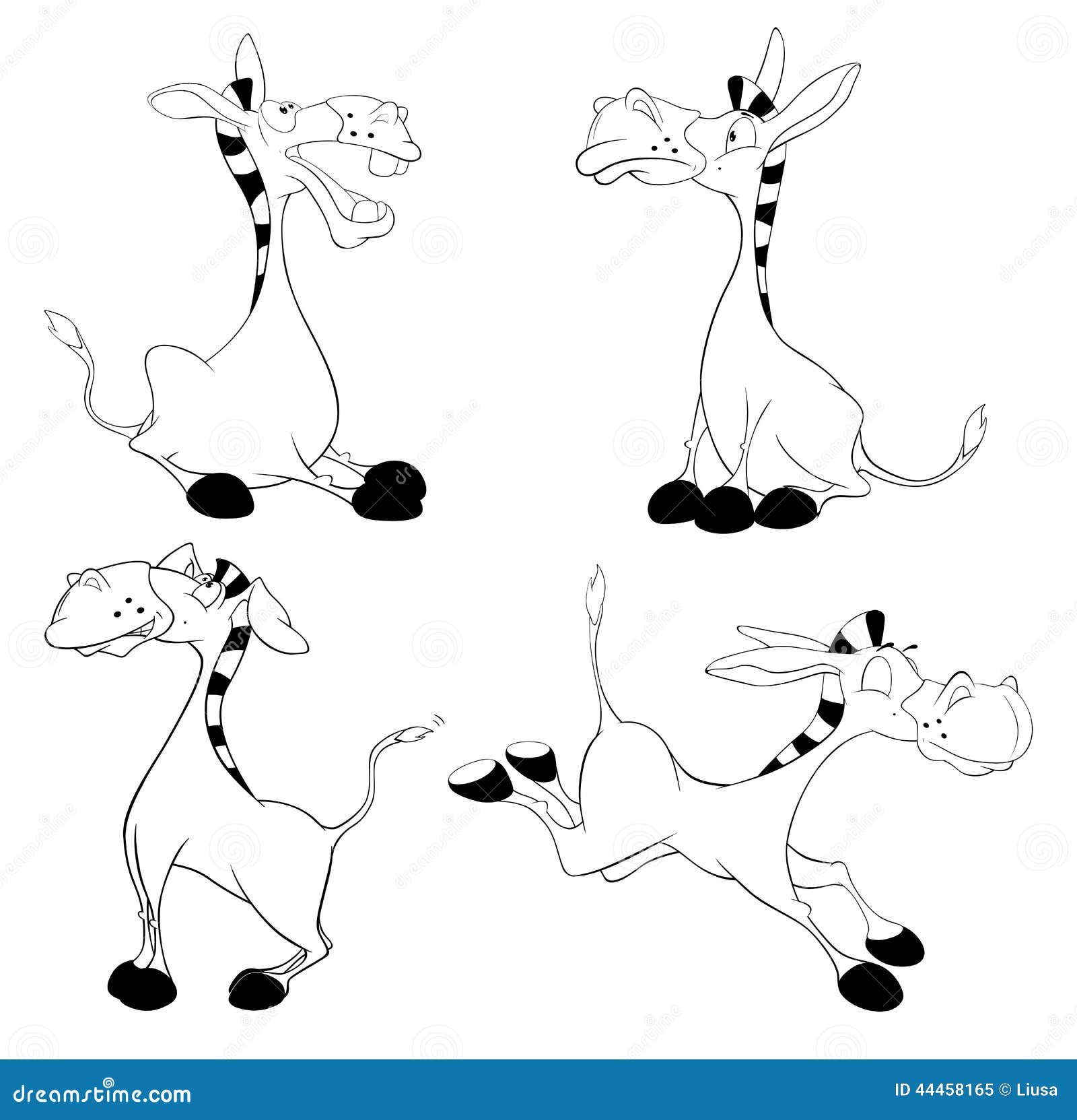 Burros stock illustrations â burros stock illustrations vectors clipart