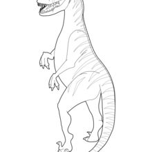 Velociraptor coloring pages