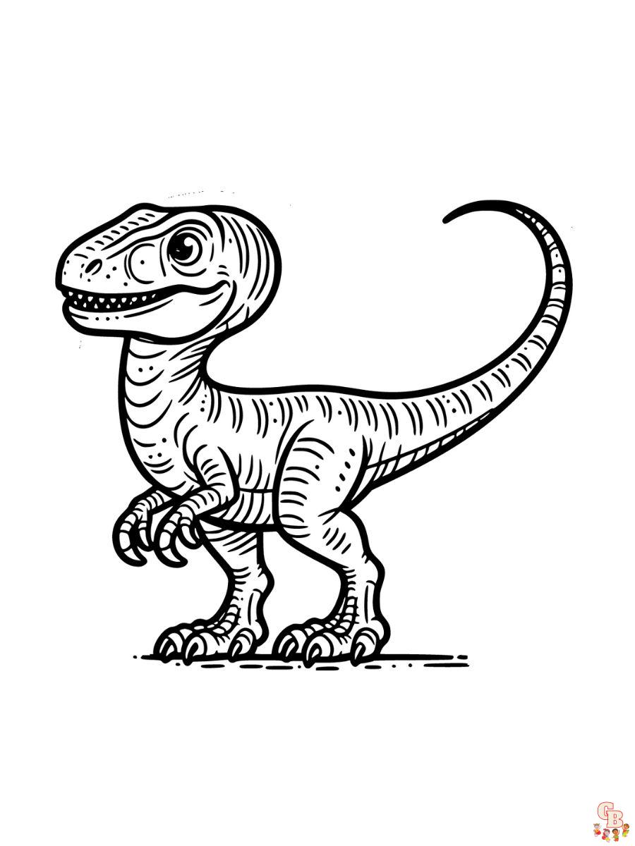 Explore the prehistoric world with free dinosaur coloring pages