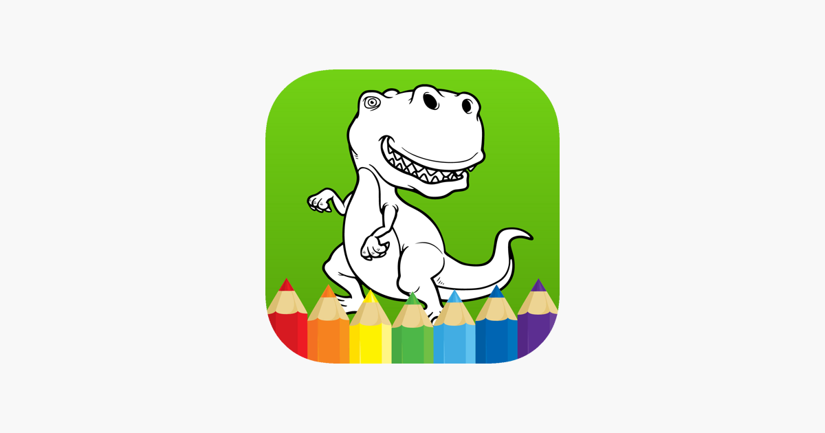 Best coloring book dinosaurs on the app store