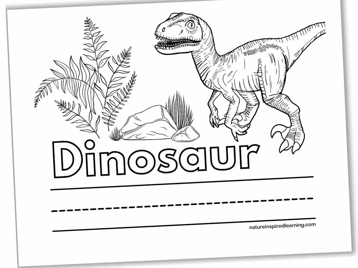 Dinosaur coloring pages