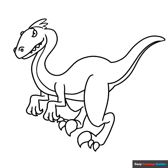 Free dinosaur coloring pages for kids