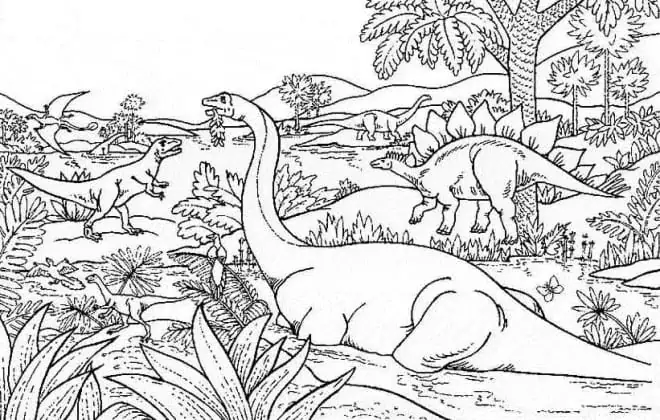 Top dinosaur coloring pages to print for free dinosaur universe