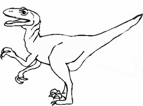 Velociraptor coloring pages dinosaur coloring pages coloring pages animal outline