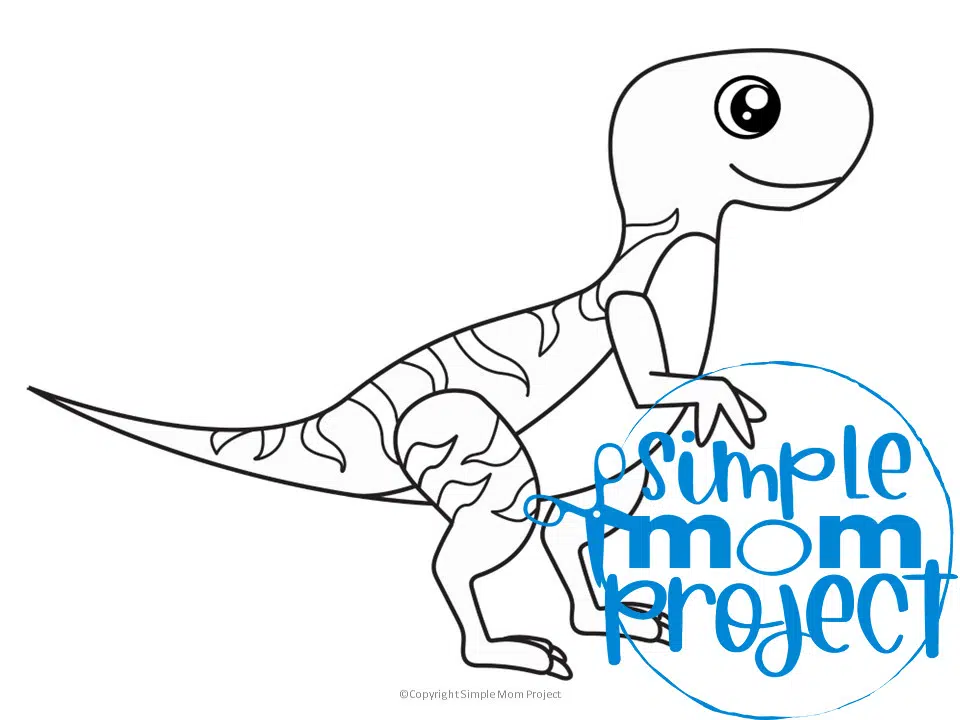 Printable dinosaur templates â simple mom project