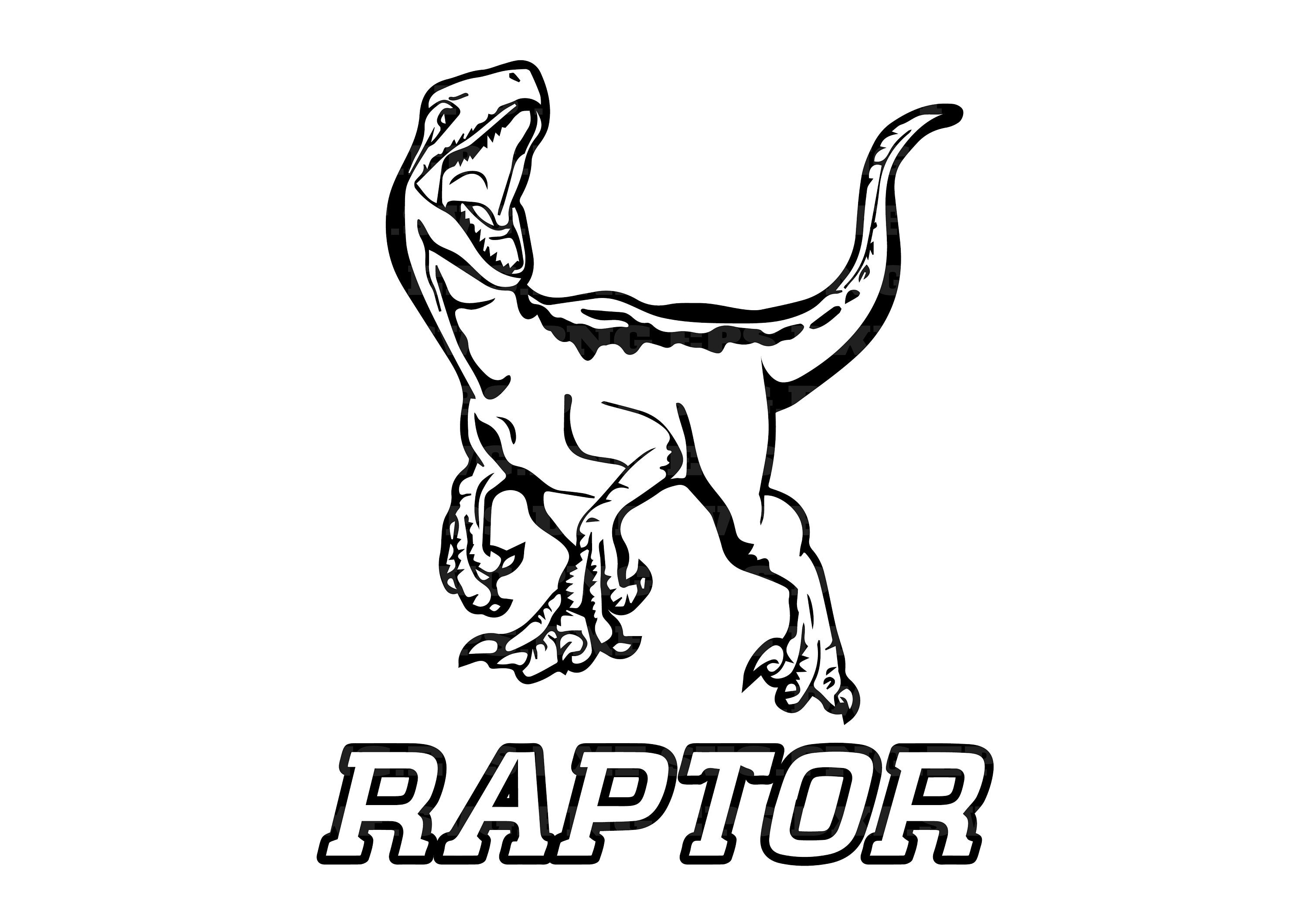 Velociraptor drawing