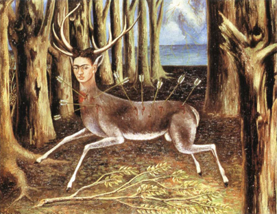 The wounded deer