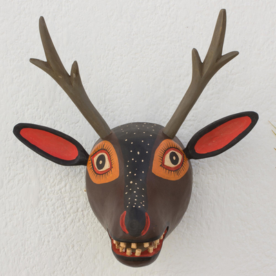 Hand made wood deer wall art