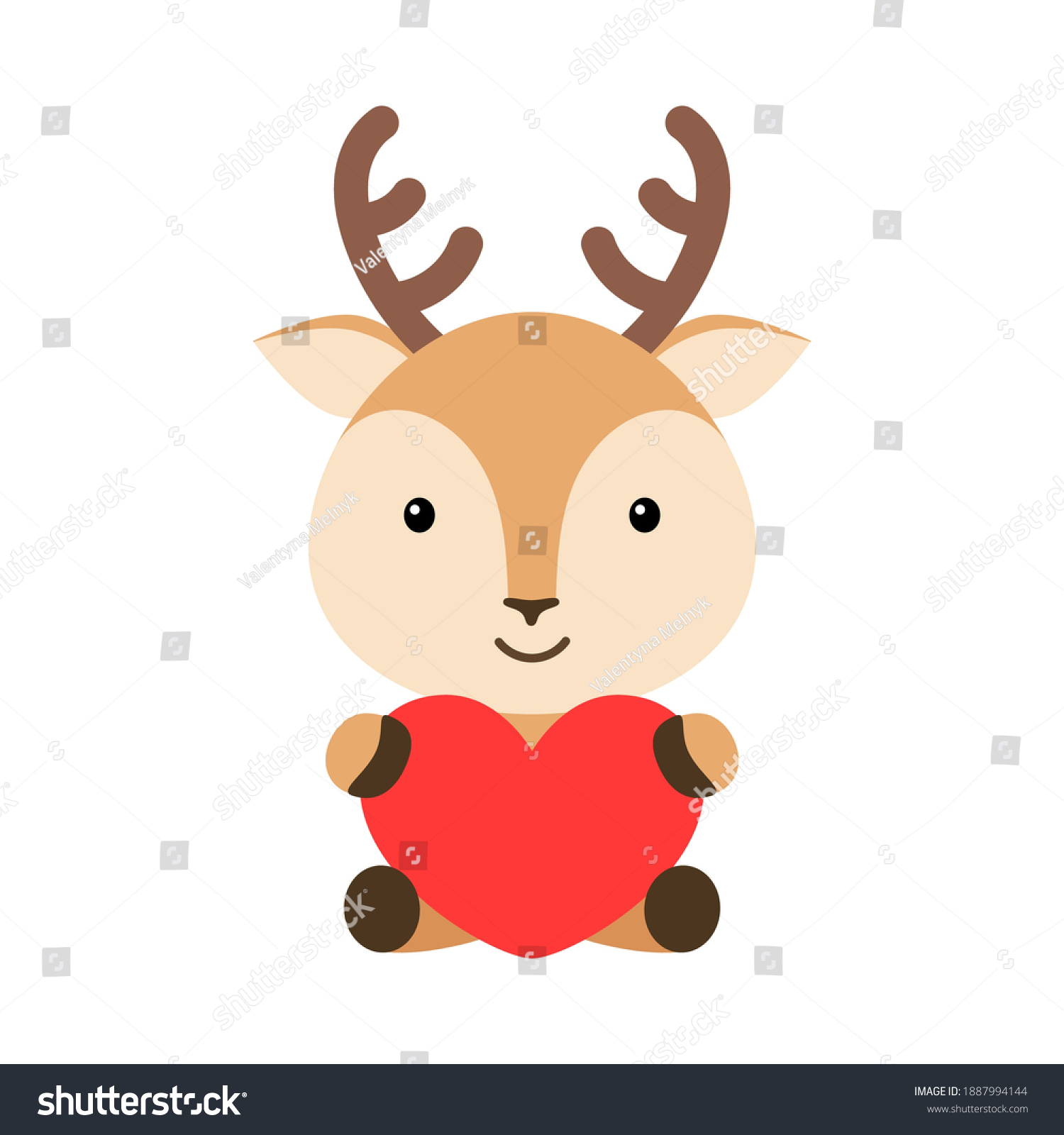 Deer hug royalty