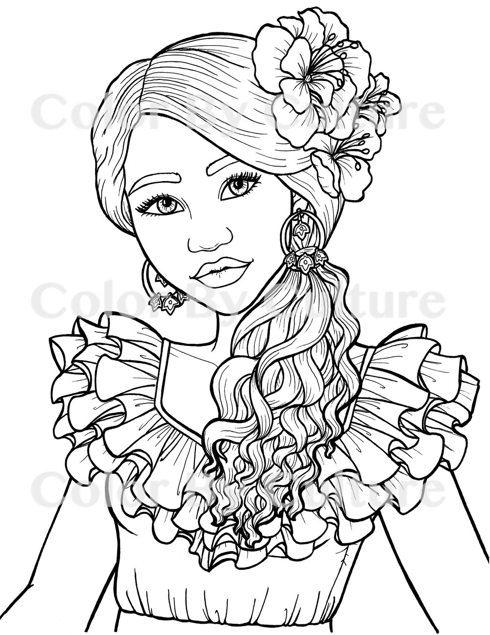 Printable coloring book