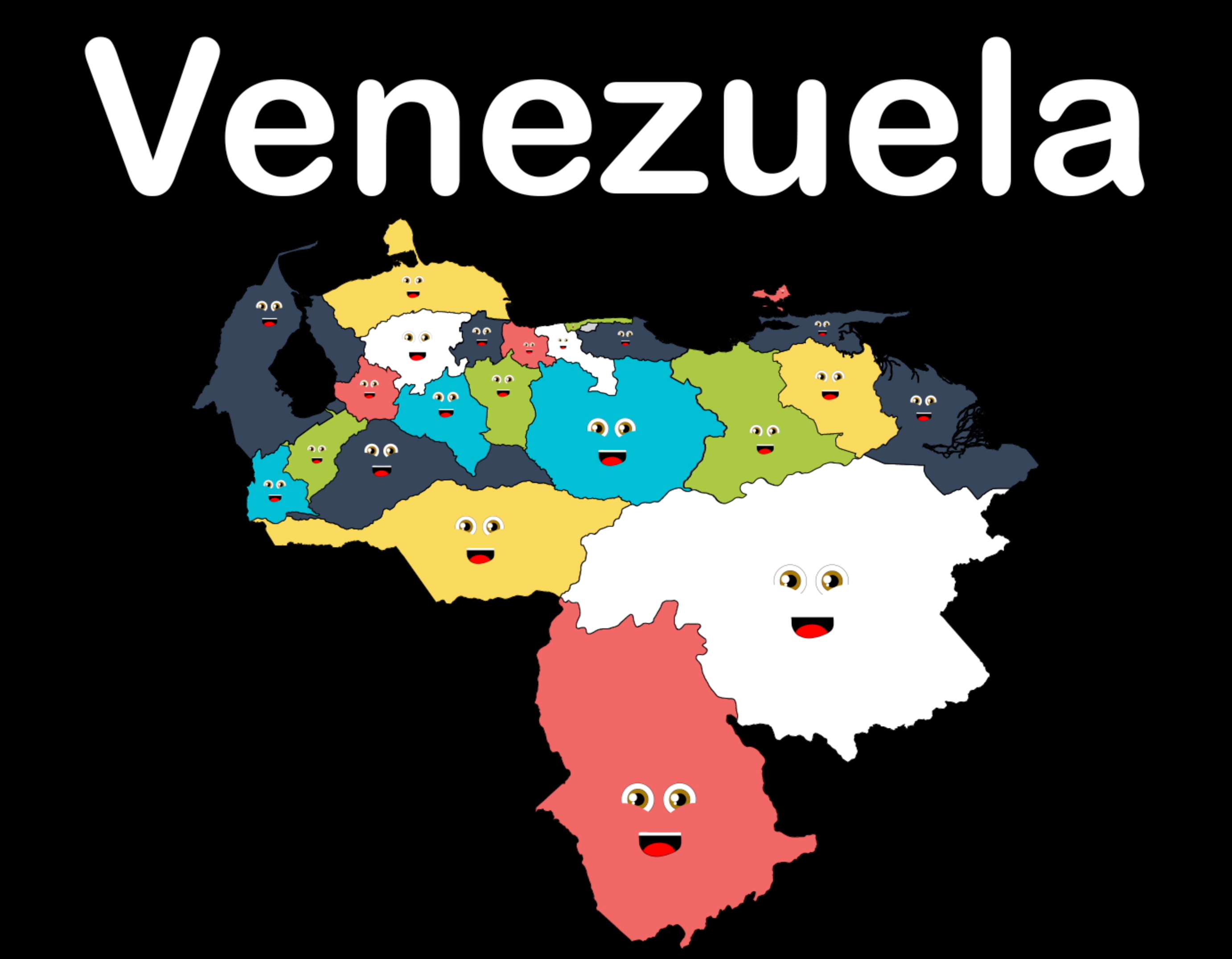 Venezuela coloring sheet â kids learning tube