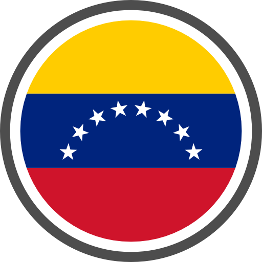 Venezuela flag round circle icon png and svg vector free download