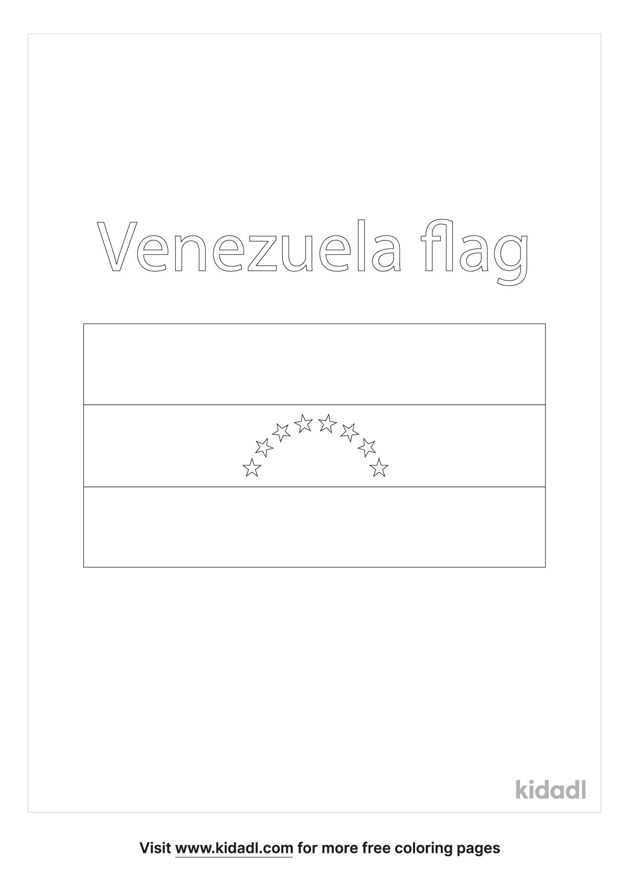 Free venezuela flag coloring page coloring page printables