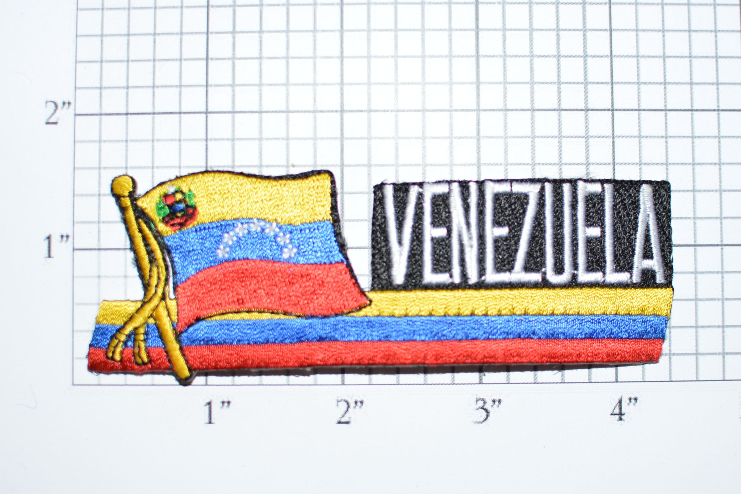 Venezuela flag iron