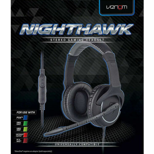 Venom nighthawk vs stereo gaming headset